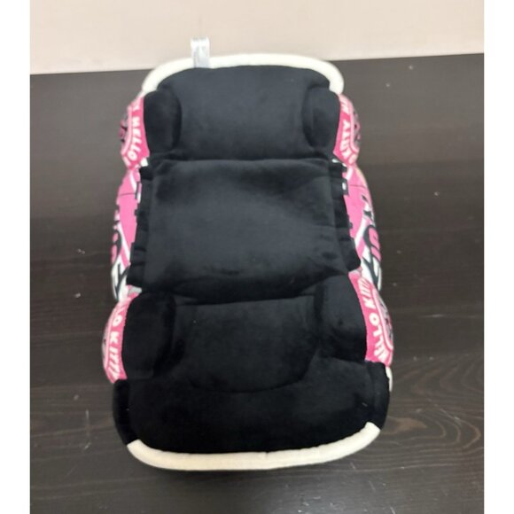 Hello Kitty Plush Tokyo Speed Race Car Kidrobot White And Pink Car 15" Long 2022 - Picture 6 of 9